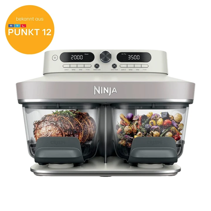 Ninja CRISPi DualZone Glas-Airfryer